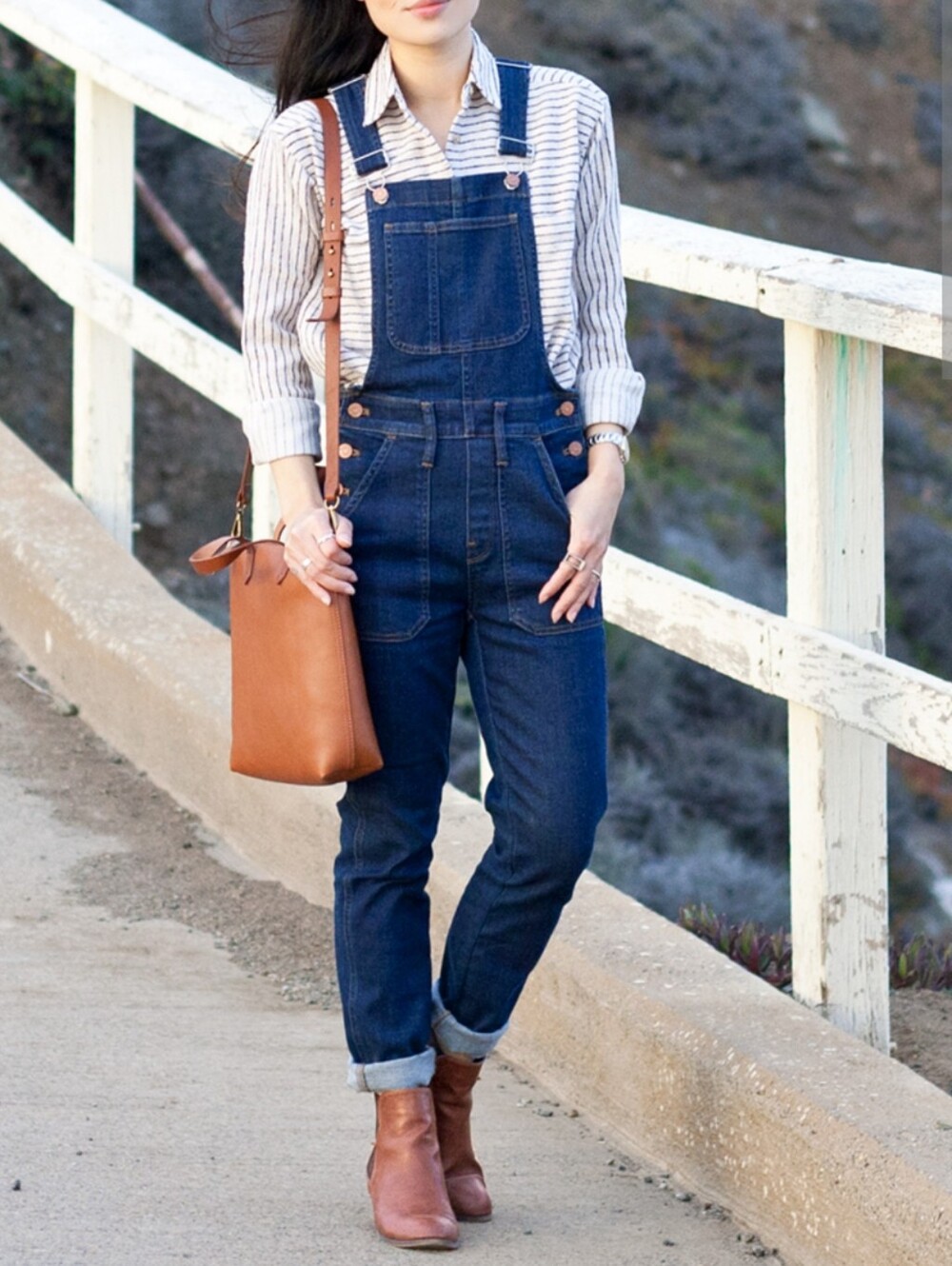 Madewell Denim Overalls In Judd Wash Size Medium